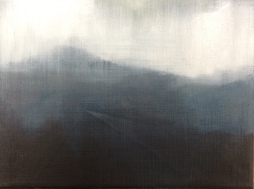 Perdre l'horizon - Huile sur toile - 15 x 20 cm - Juillet 2016